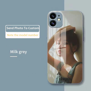 Tempered Glass Personalized Phone Case